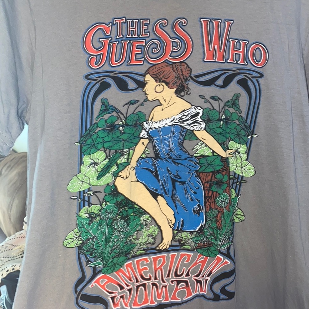Brand new never worn Guess Who American Woman T shirt XL